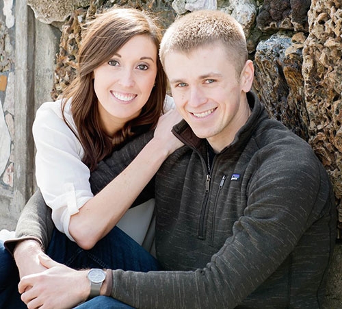 Ciara Mahr and Matthew Snitker