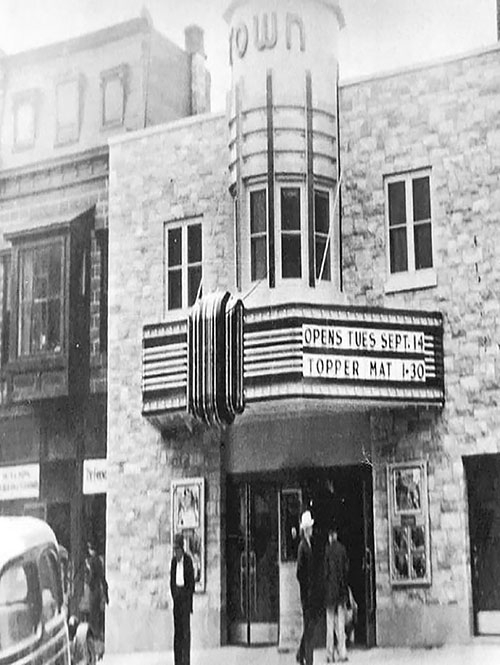 Town Theatre, circa 1940s ... Submitted photo.