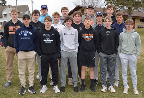 2025 Waukon boys golf team ...