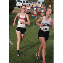 Sophomore stride ...  