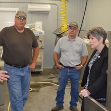 Senator Joni Ernst gets the scoop on WW Homestead Dairy ...