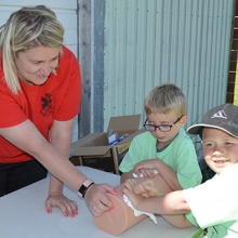 “Stop the Bleed” training ...