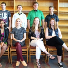 Waukon High School 2016 Prom Queen and King candidates...
